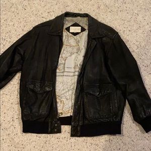 Vintage leather jacket